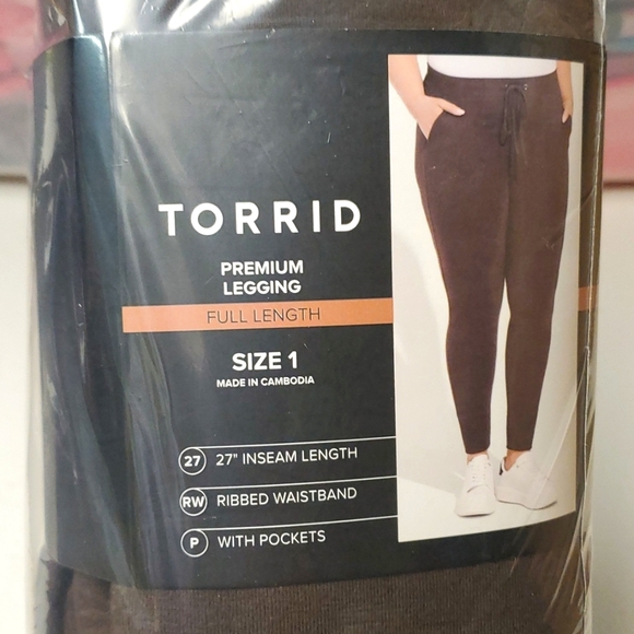 ❤️NWT VINTAGE TORRID POCKET JOGGER LEGGING HIGH RISE - COMFORT WAIST - PLUS SIZE - Picture 4 of 13